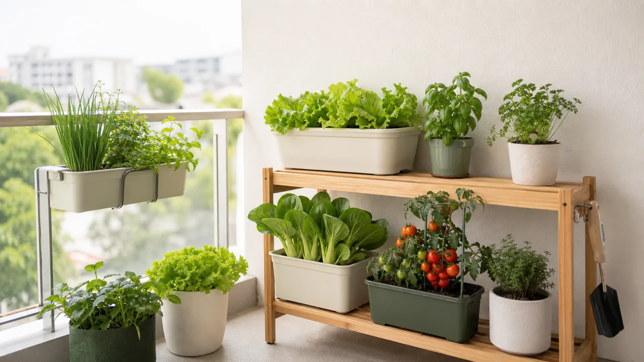 Balcony growing reference for Spring Balcony Vegetable Planting List