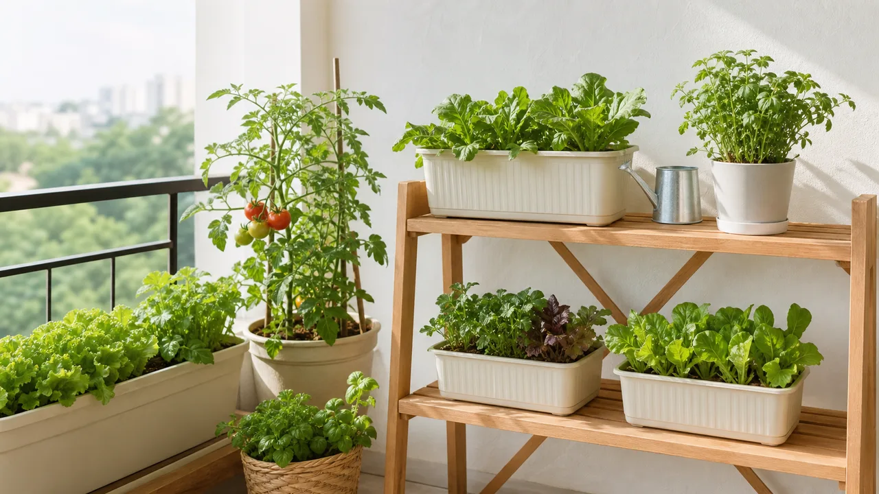 Balcony growing reference for Summer Balcony Vegetable Planting List